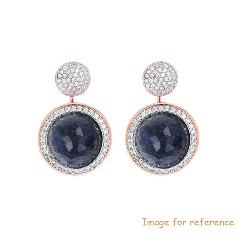 Fashion Jewellery Online Custom Made Milanese Drop Stone Earrings