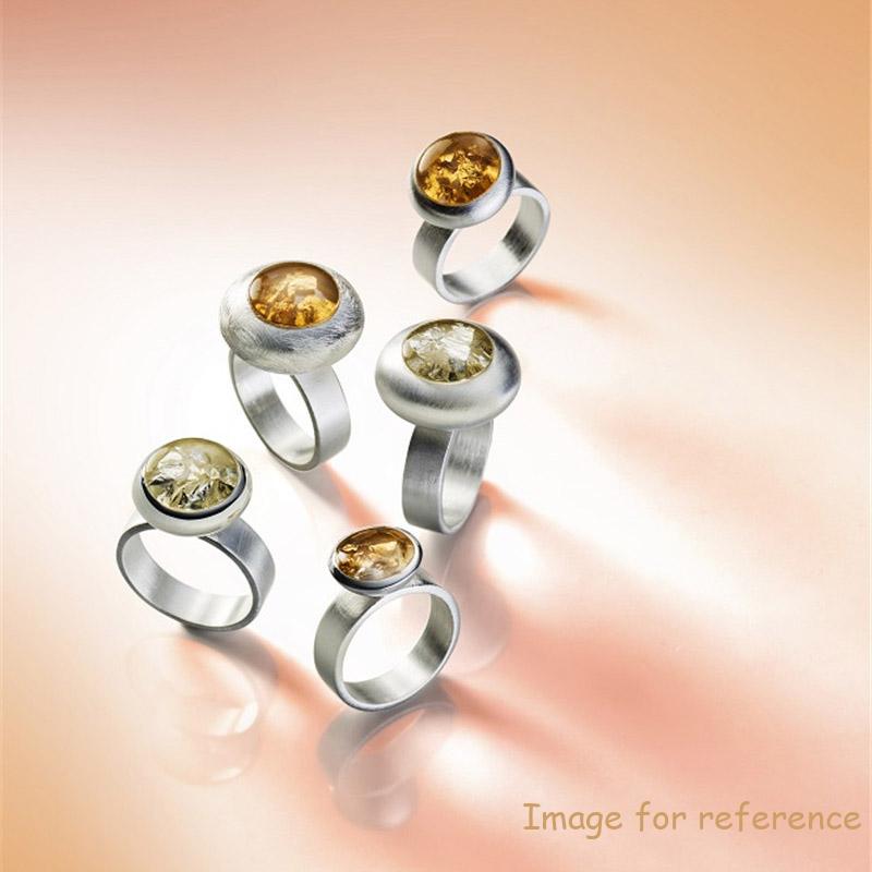 Silver manufacturer can produce your own designed rings in gold plated vermeil