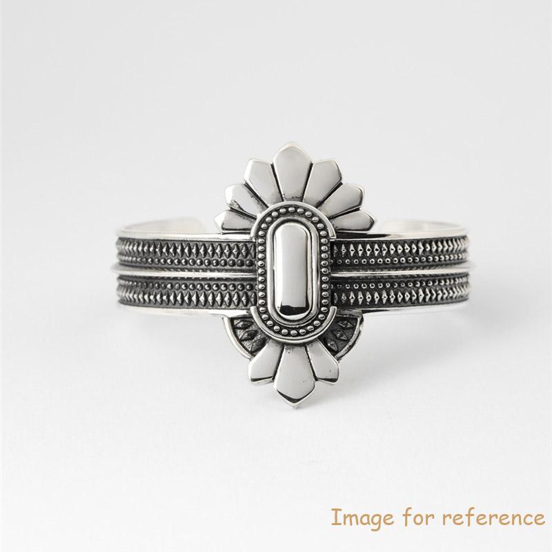 gold vermeil manufacturers offer ethnic style bangle customization service