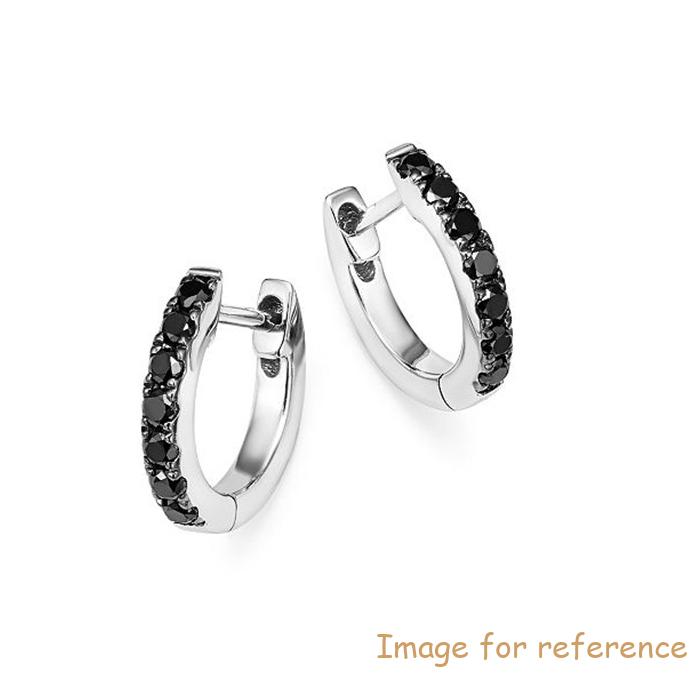 Custom silver hoop earrings from a manufacturer of silver jewelry based on the models that you have