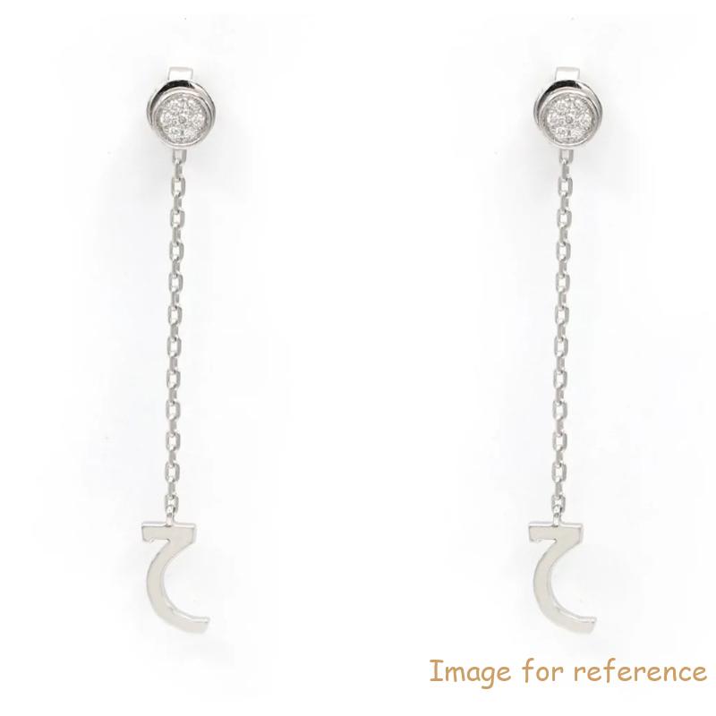 custom jewelry wholesale distributors for CZ silver earrings