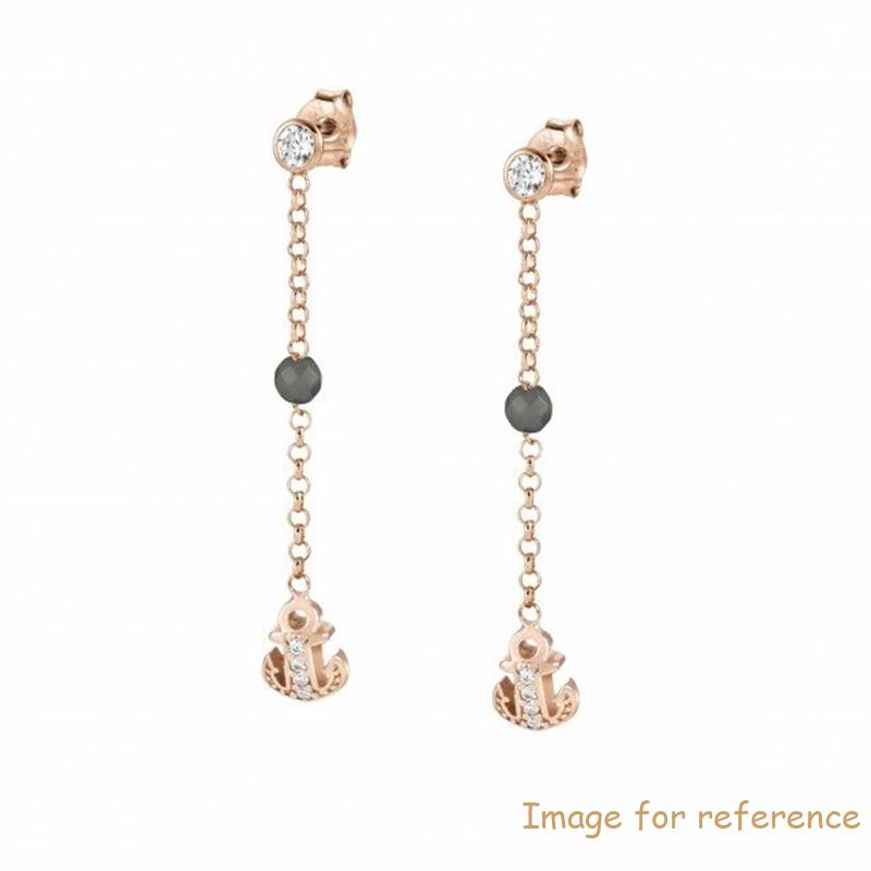 Custom jewelry suppliers Design Made Earrings with nautical symbol pendant