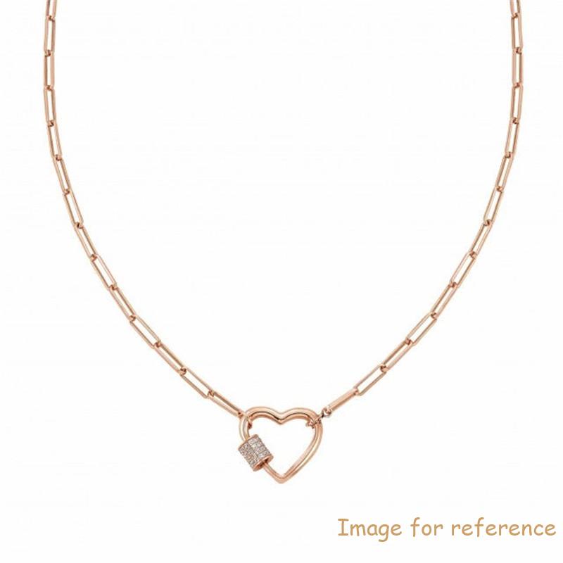 925 Silver Custom Jewelry Supplier Oem Odm Necklace With Symbols And Cubic Zirconia
