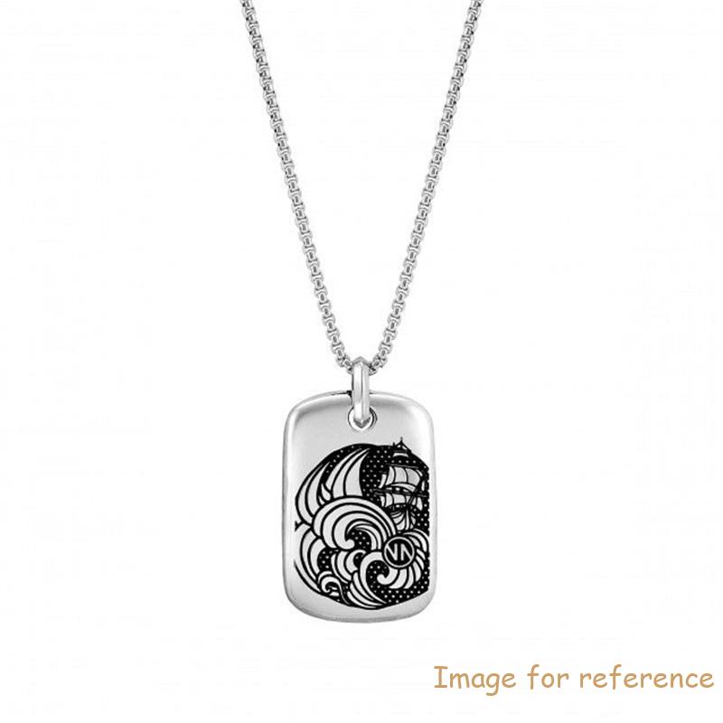 custom Stainless steel pendant with details wholesale