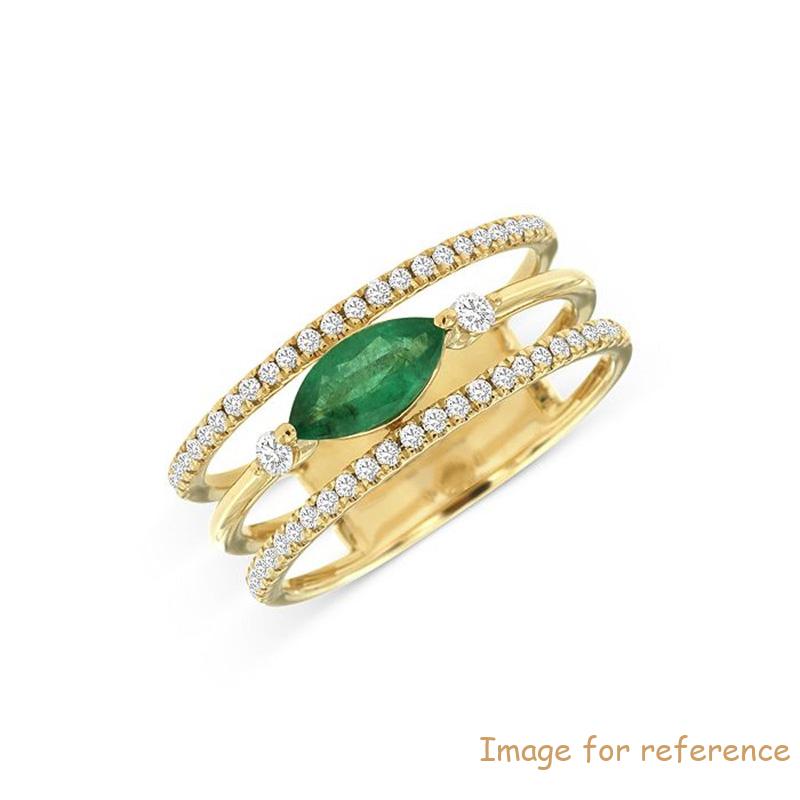 Vietnam Wholesale Customized Jewelry Customer Buy 2000 Pieces Of Cz Micro-pave Ring In 14k Yellow Gold Vermeil