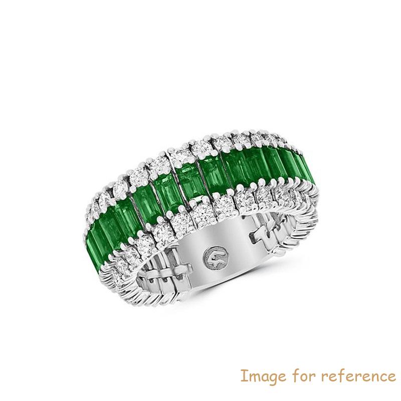 卸売ブラジルのジュエリーメーカーカスタムメイドCZリング14Kホワイトゴールドメッキ Wholesale brazilian jewelry manufacturers custom made cz ring in 14k white gold plated