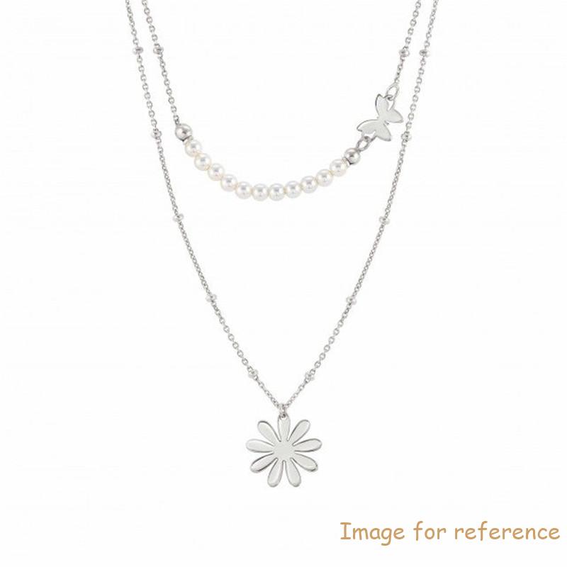 Custom Fashion Jewels ​Your thoughts and designs oem odm melodie silver necklace flower and pearls
