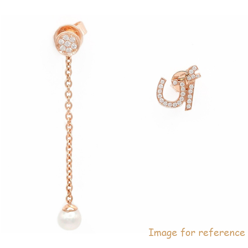 Custom earrings wholesale jewelry all available in rose gold, yellow gold or silver