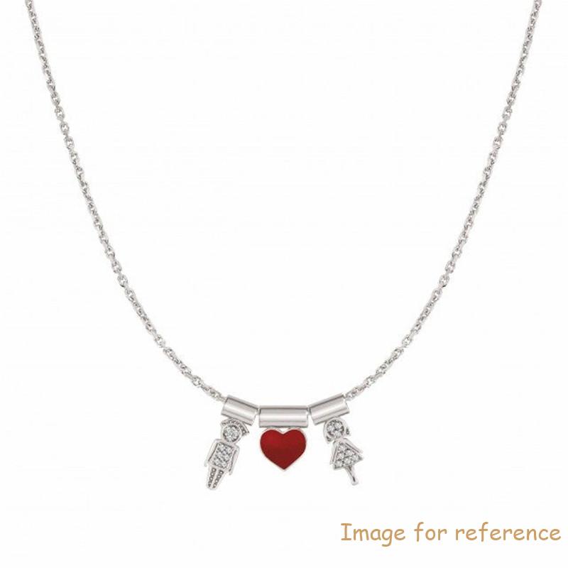 Wholesale Jewelry Netherlands Custom Made Necklace With Symbol Pendants In Sterling Silver