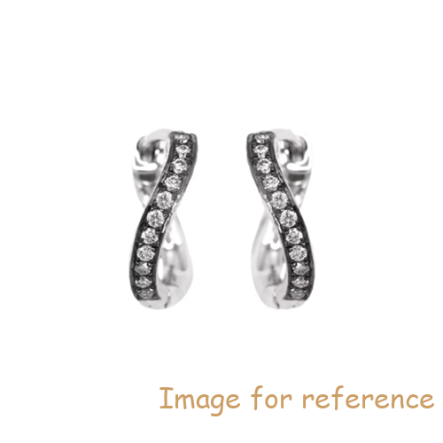 wholesale sterling silver 925 jewelry china custom OEM ODM cubic zirconia earrings for girls