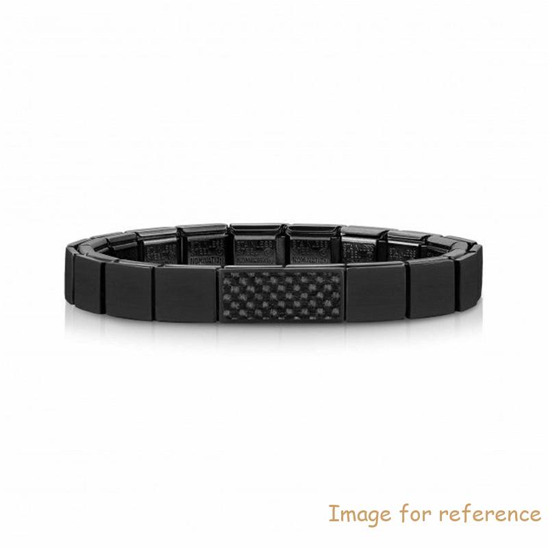 custom jewelry wholesale are made of 925 sterling silver bracelet Jewellery with Black PVD for Him