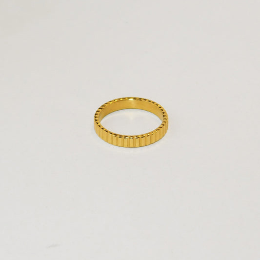 Jewelry findings-round jump ring D 6mm 10 pcs gold | HobbySet