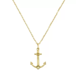 Jingying : Custom name anchor necklace silver jewelry factory