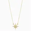 Jinging : Custom Jewelry Manufacturer of 10k & 14k Gold Plated North Star Necklace
