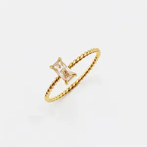 Σκυλάκι : Twisted Diamond Ring OEM/ODM commercial partner