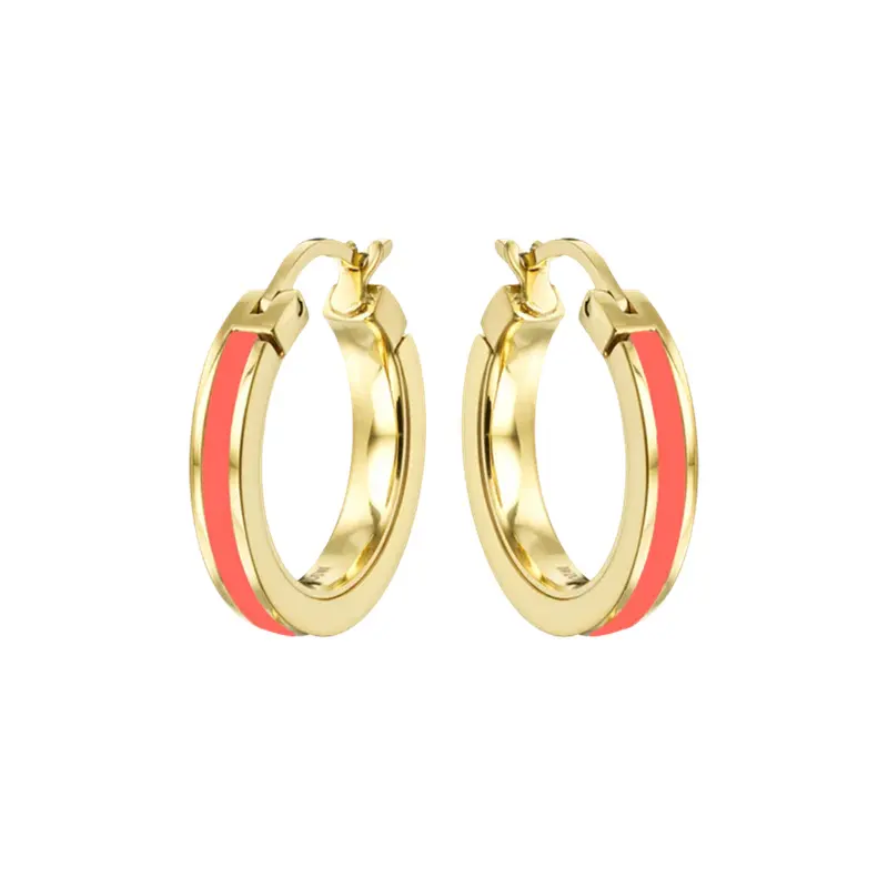 Custom hoop earrings supplier and OEM for your design at JINGYING