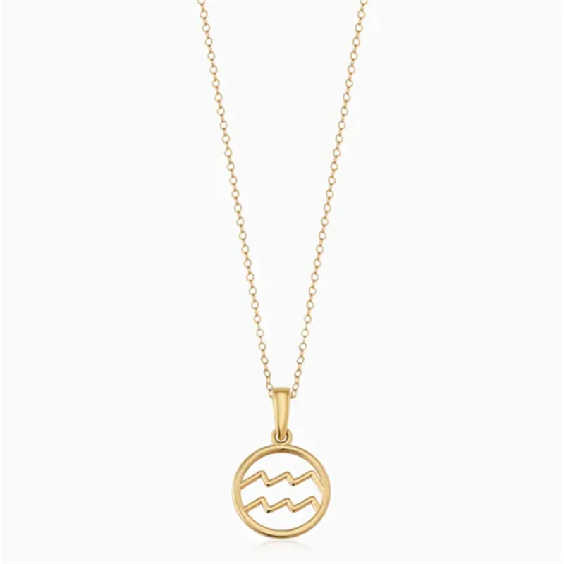 The Manufacturer of Custom Fashion Jewelry ,Custom Horoscope Pendant Necklace In 14k Gold 