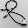 Millie Bubble Heart Cord Necklace Outsource OEM ODM Production Manufacturer
