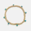 Jingying : Birthstone Pisa armbånd specialfremstillet sølvsmykkefabrik