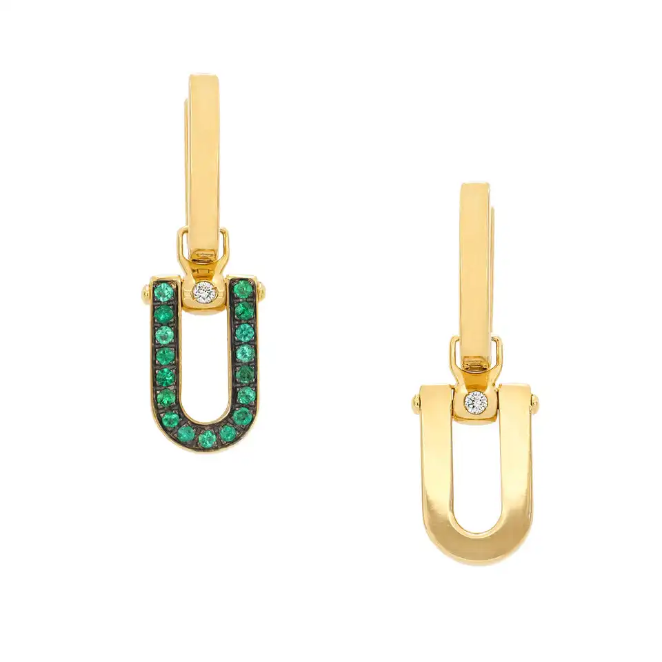 Jinging)-1782891365767 JINGYING: Custom Gold Vermeil Jewellery Manufacturing Legami Earrings Emeralds