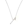 Custom Jewelry Manufacturer of DROSERA Diamond Long Bar Necklace