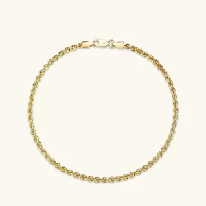 Custom Rope Chain Bracelet for Gold-filled Vendor