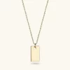 Custom sterling silver necklace