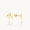 Custom silver earrings